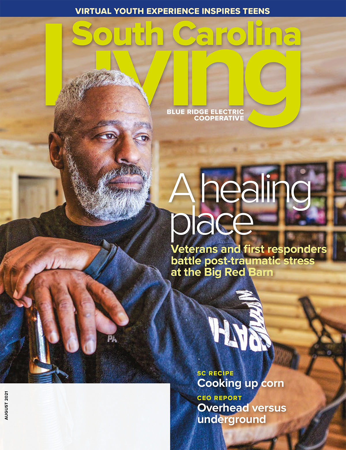 SC Living Cover August