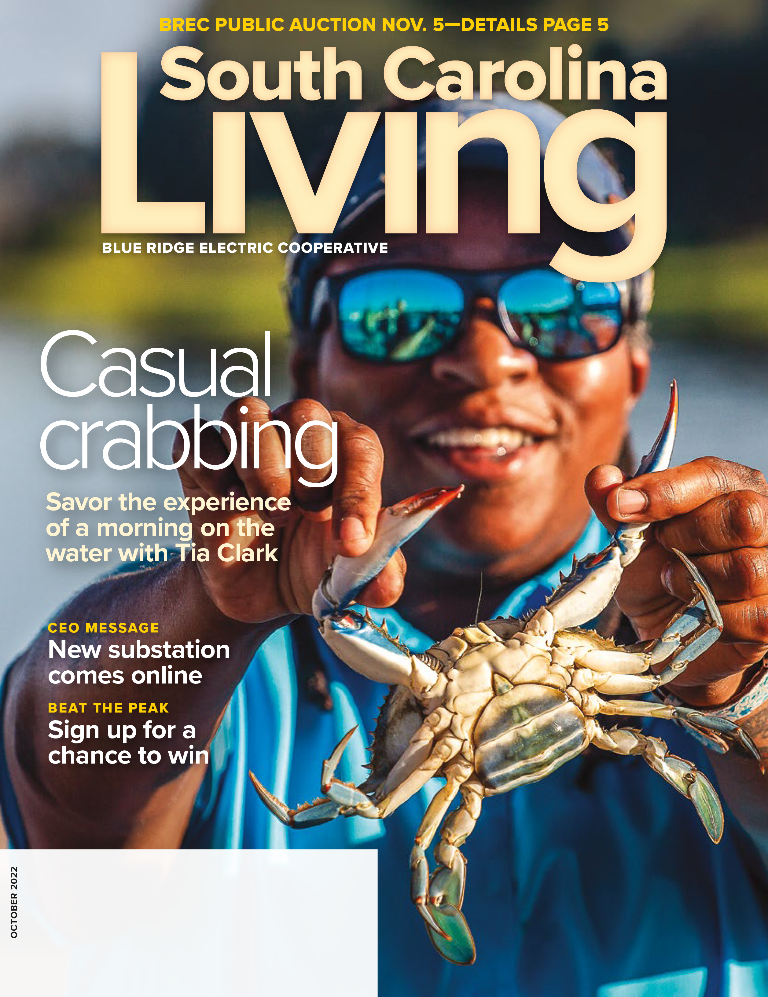 SC Living Cover October
