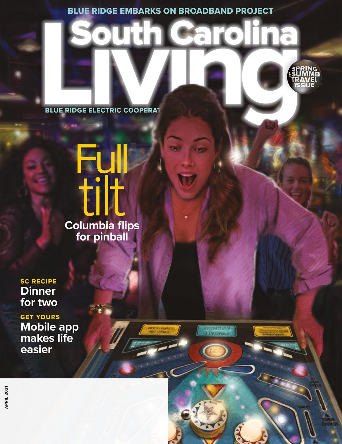 SC Living Cover April