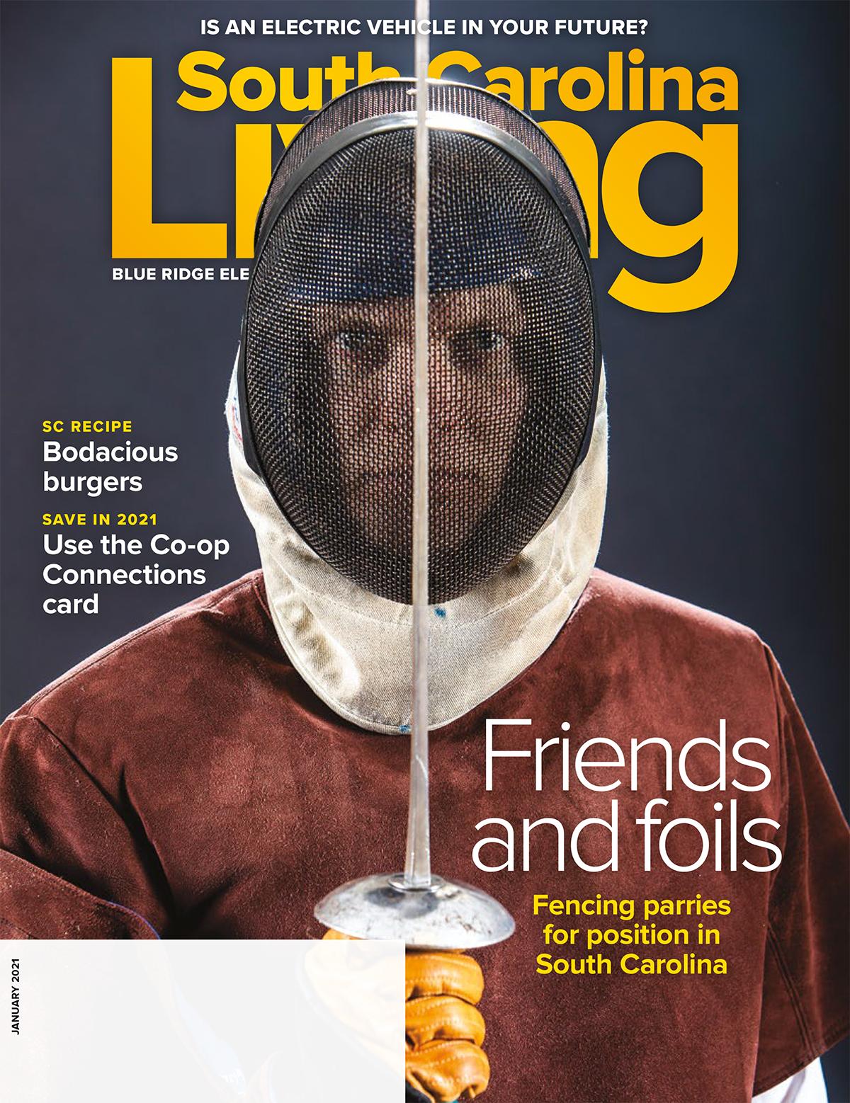 SC Living Cover January