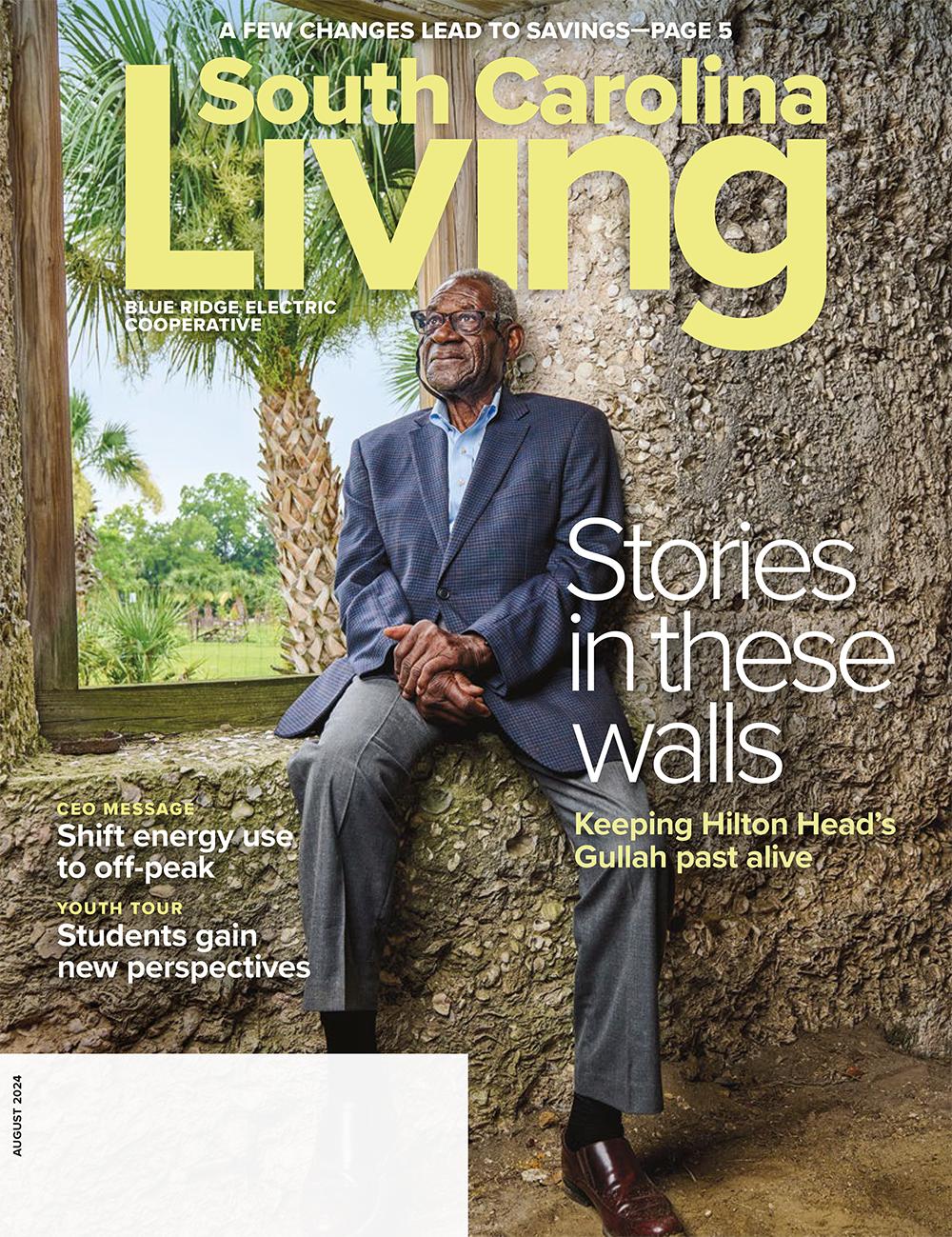 SC Living Cover August