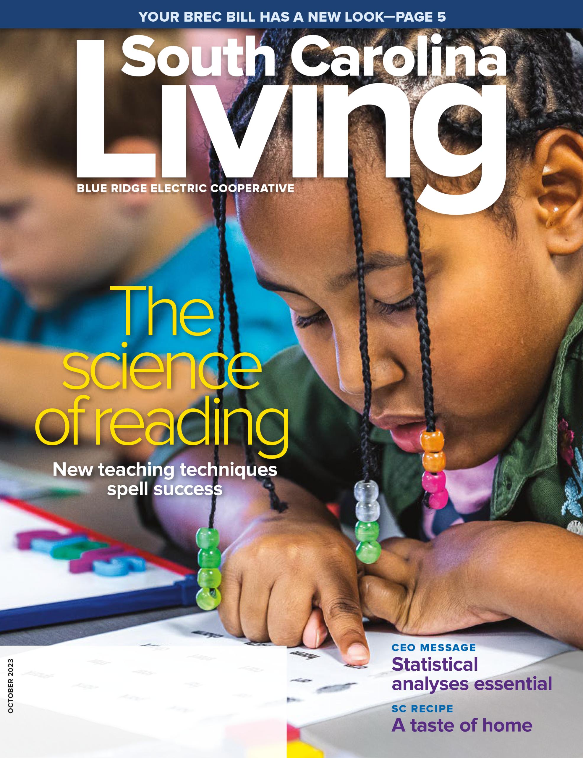 SC Living Cover October