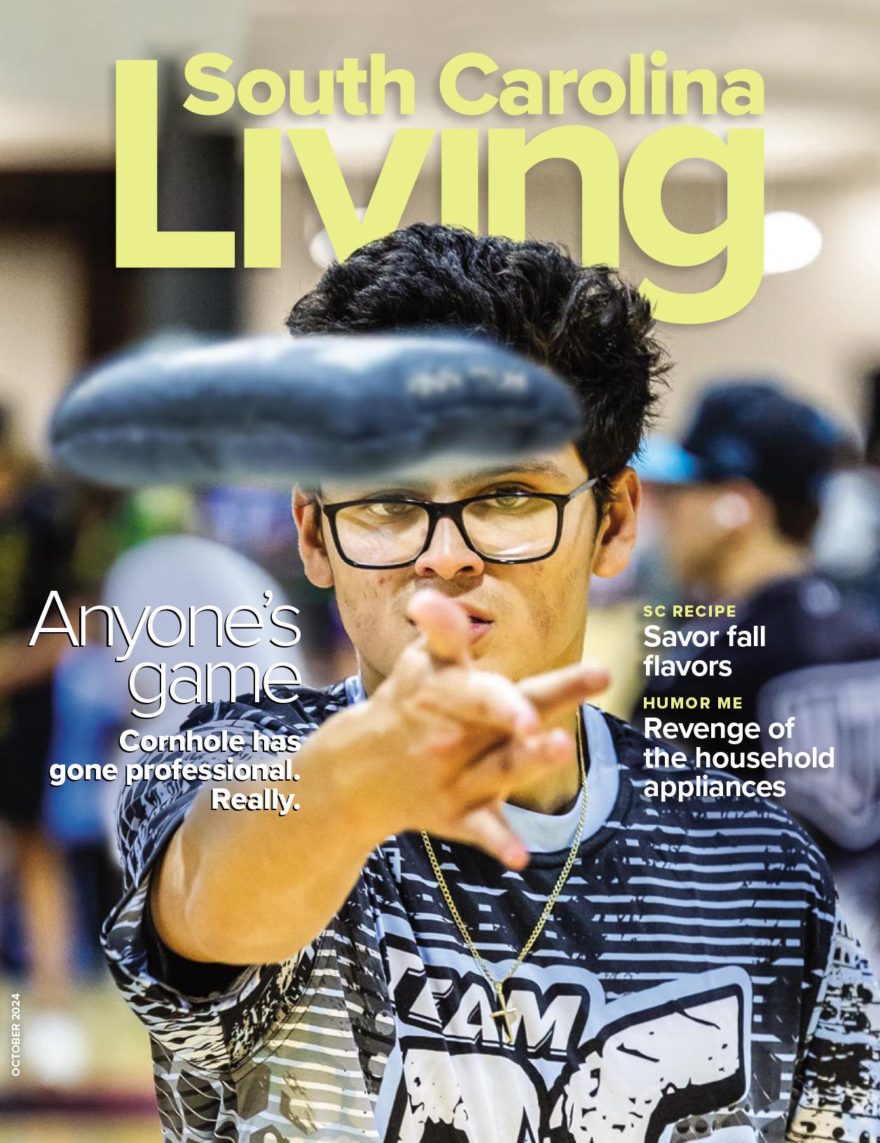 SC Living Cover October